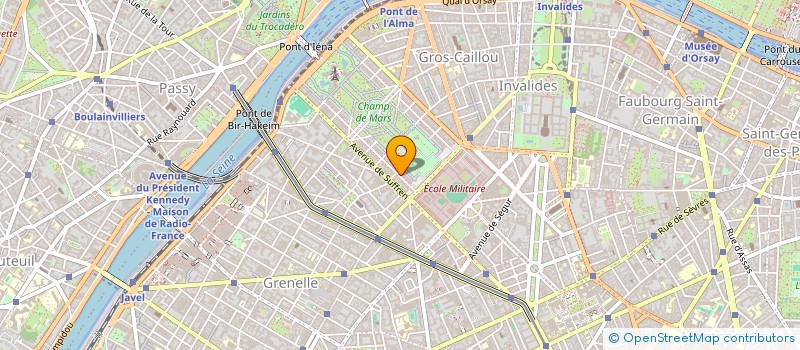 localisation de l'entreprise SCI CLAIREFONTAINE VILLAGE  PARIS