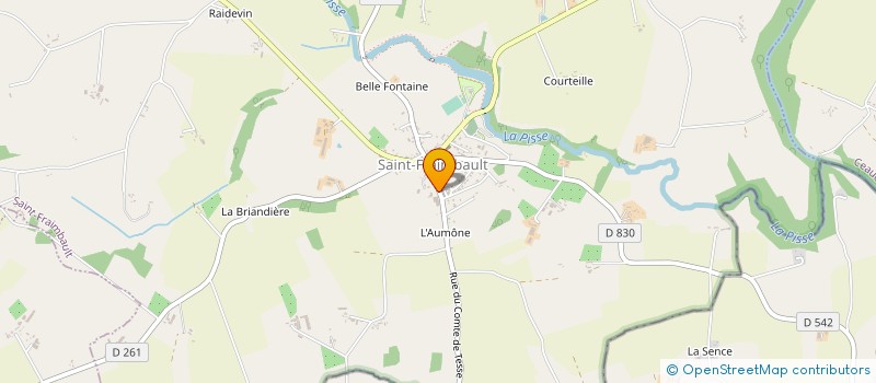 localisation de l'entreprise SCI CLAIREVUE à SAINT-FRAIMBAULT