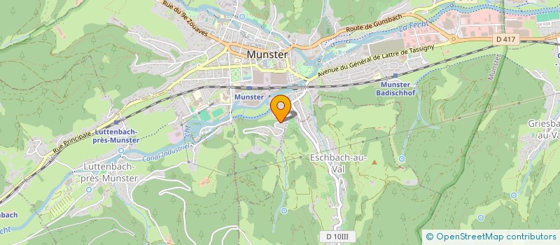 localisation de l'entreprise SCI CLAIRIAN  MUNSTER