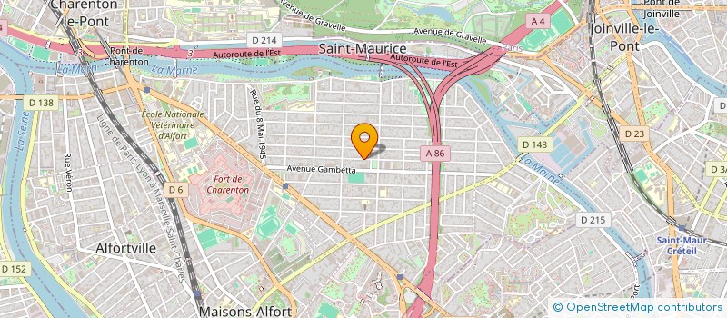 localisation de l'entreprise SCI CLAIRMONT à MAISONS-ALFORT