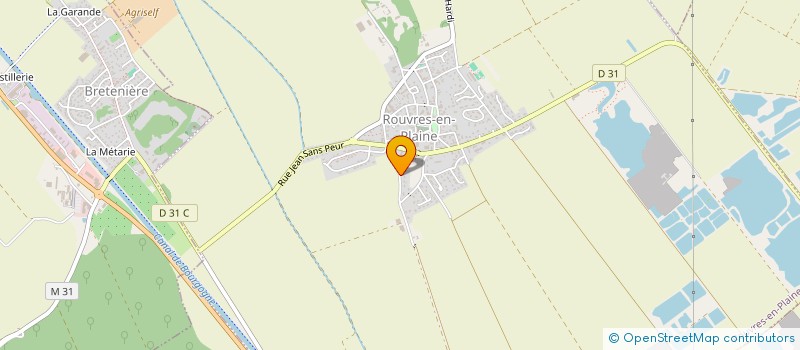 localisation de l'entreprise SCI CLAIRODOL  ROUVRES-EN-PLAINE