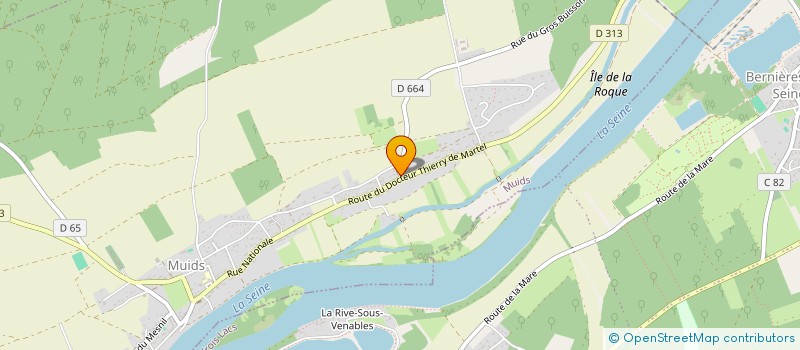 localisation de l'entreprise SCI CLAIRON à MUIDS