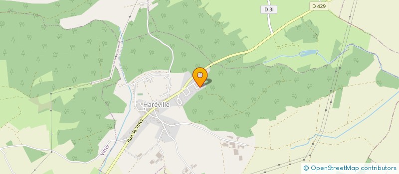 localisation de l'entreprise SCI CLAIRS CHENES  HAREVILLE
