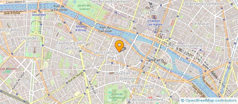 localisation de l'entreprise SCI CLAIRS MATINS  PARIS