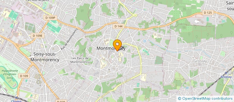 localisation de l'entreprise SCI CLAIRVAUX à MONTMORENCY