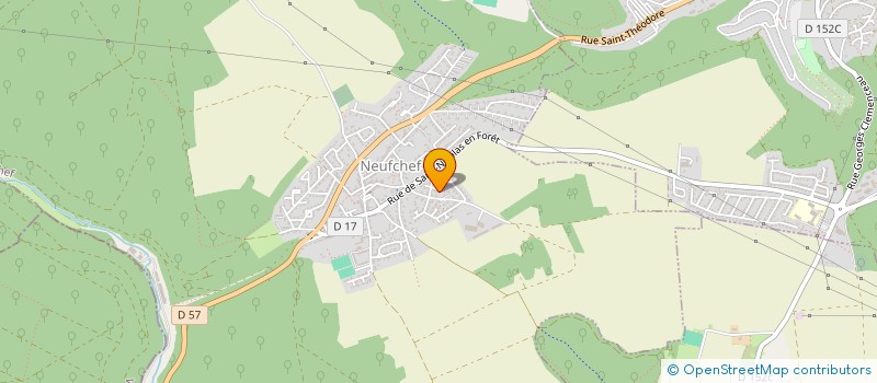 localisation de l'entreprise SCI CLAITHY  NEUFCHEF