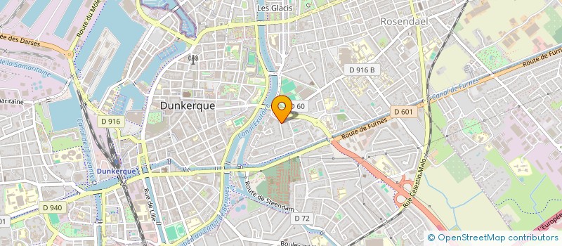 localisation de l'entreprise SCI CLAMA à DUNKERQUE