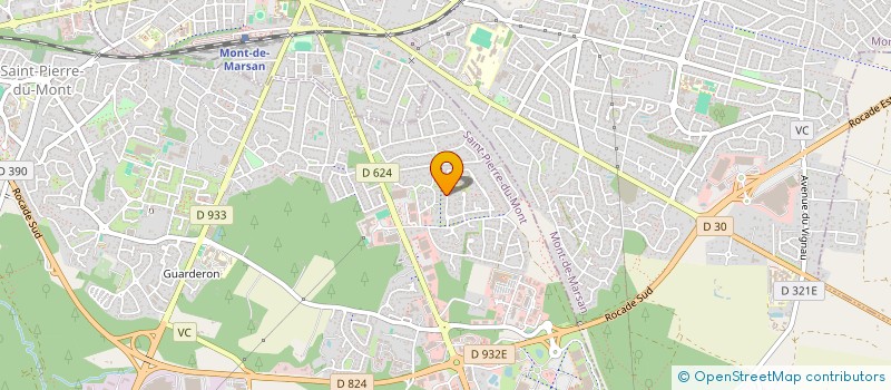 localisation de l'entreprise SCI CLAMAE  SAINT-PIERRE-DU-MONT