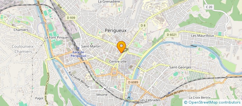 localisation de l'entreprise SCI CLAMAP à PERIGUEUX