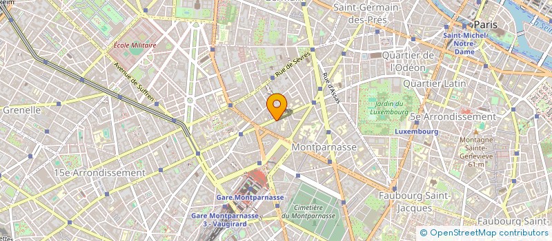 localisation de l'entreprise SCI CLAMAPI  PARIS