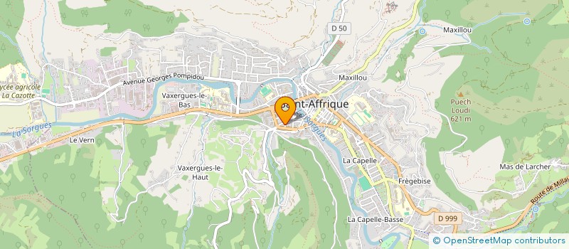 localisation de l'entreprise SCI CLAMAR  SAINT-AFFRIQUE