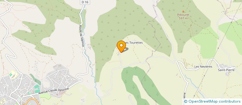 localisation de l'entreprise SCI CLAMARI  FORCALQUIER