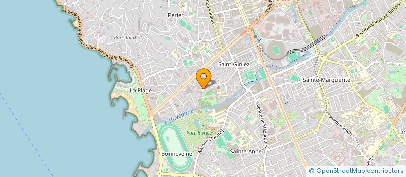 localisation de l'entreprise SCI CLAMARINE à MARSEILLE
