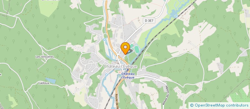 localisation de l'entreprise SCI CLAMIF  AGONAC