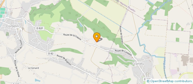 localisation de l'entreprise SCI CLAMMICE  CORBELIN