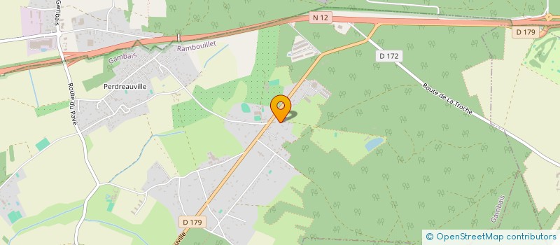 localisation de l'entreprise SCI CLANICE  GAMBAIS