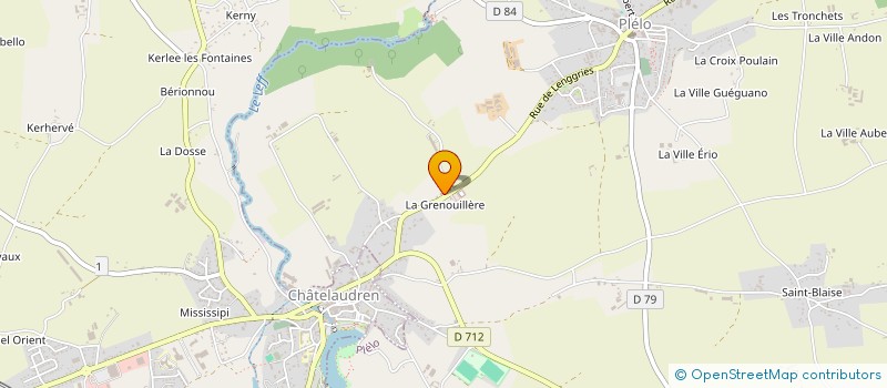 localisation de l'entreprise SCI CLANJE à PLELO