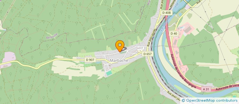 localisation de l'entreprise SCI CLANKLUT  MARBACHE