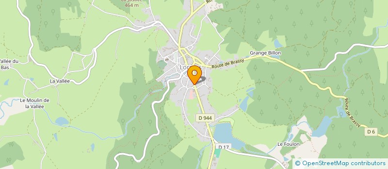 localisation de l'entreprise SCI CLANN'S  LORMES