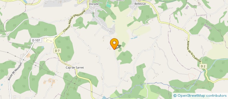 localisation de l'entreprise SCI CLAOUS  MONTFORT-EN-CHALOSSE