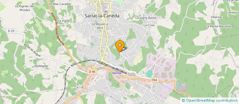 localisation de l'entreprise SCI CLAP à SARLAT-LA-CANEDA