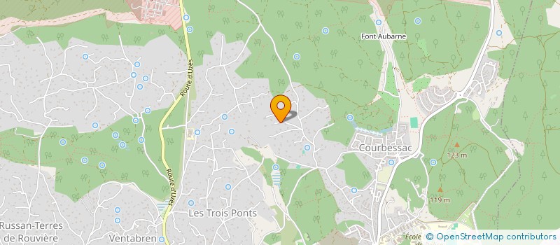 localisation de l'entreprise SCI CLAP  NIMES