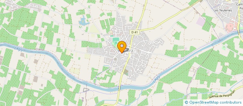 localisation de l'entreprise SCI CLAP  CLAIRA