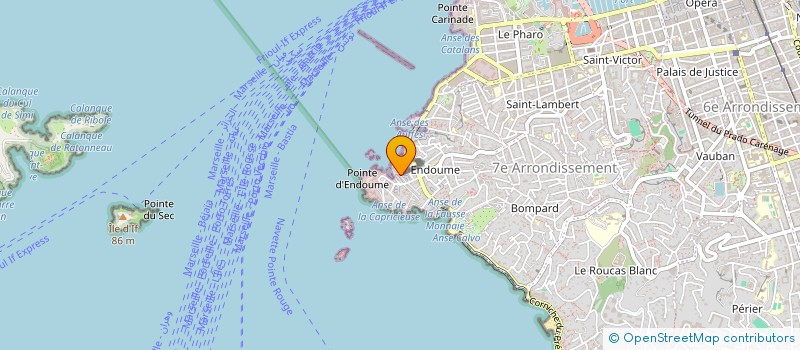 localisation de l'entreprise SCI CLAP à MARSEILLE