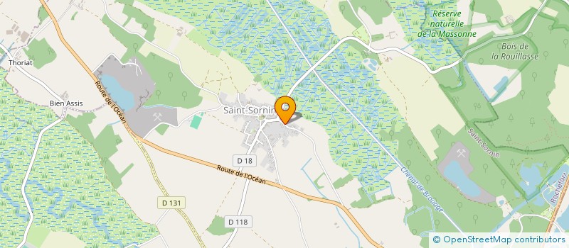 localisation de l'entreprise SCI CLAPEL à SAINT-SORNIN