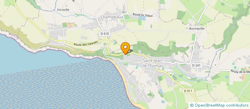 localisation de l'entreprise SCI CLAPIN ET CHAMBON  SAINT-JEAN-LE-THOMAS