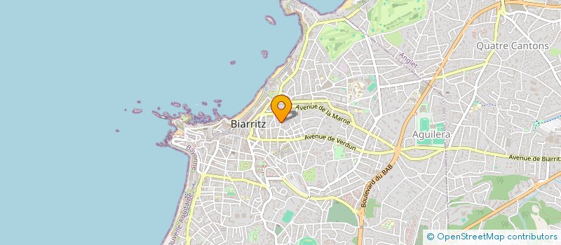localisation de l'entreprise SCI CLAPOTIS à BIARRITZ