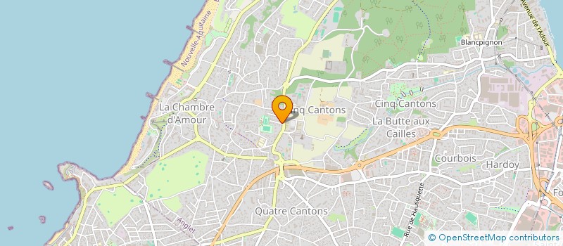 localisation de l'entreprise SCI CLAR  ANGLET