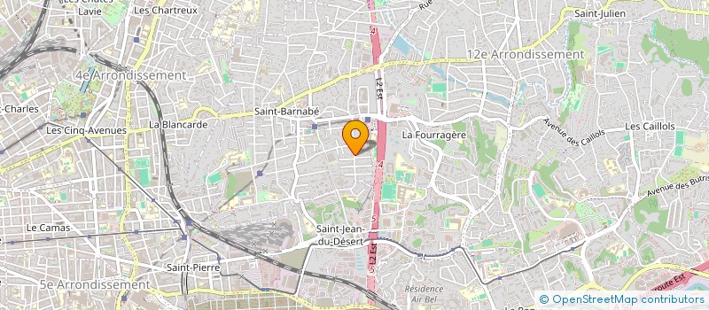 localisation de l'entreprise SCI CLARA à MARSEILLE
