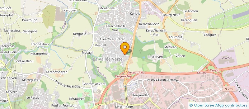 localisation de l'entreprise SCI CLARA  GOUESNOU