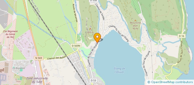 localisation de l'entreprise SCI CLARA  ISTRES