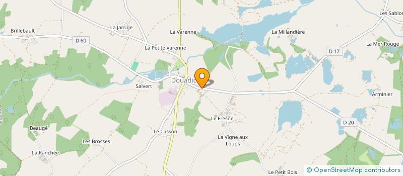 localisation de l'entreprise SCI CLARA DANKY à DOUADIC