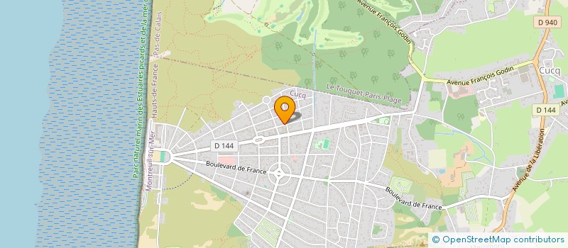 localisation de l'entreprise SCI CLARABELLE à CUCQ