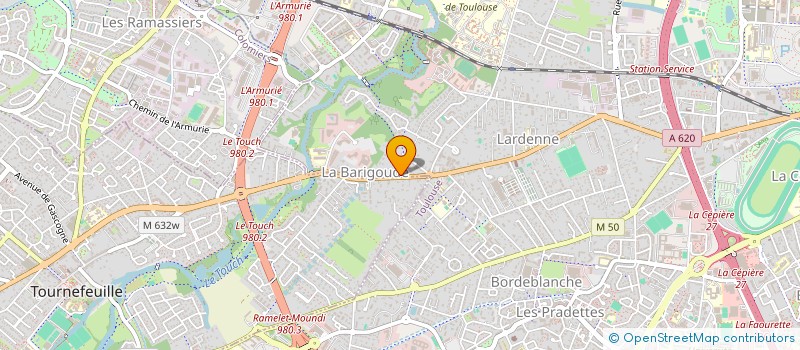 localisation de l'entreprise SCI CLARAC à TOULOUSE