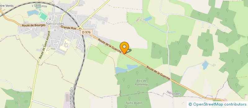 localisation de l'entreprise SCI CLARAFA  NERONDES