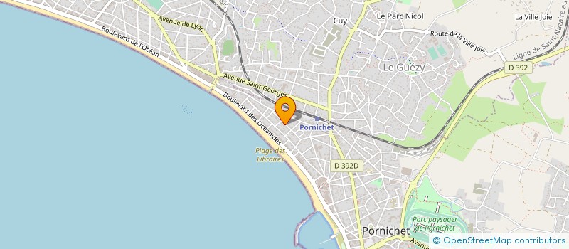 localisation de l'entreprise SCI CLARANE à LA BAULE-ESCOUBLAC