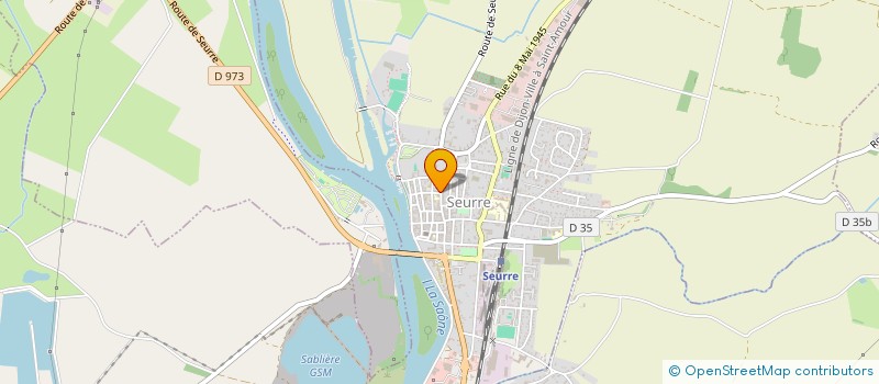 localisation de l'entreprise SCI CLARC  ARGILLY