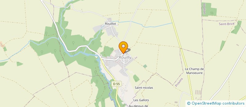 localisation de l'entreprise SCI CLARENCE 77  ROUILLY