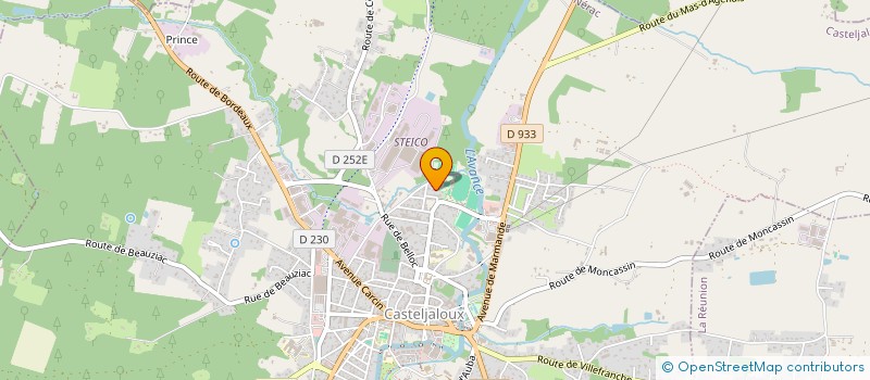 localisation de l'entreprise SCI CLARENZO  CASTELJALOUX