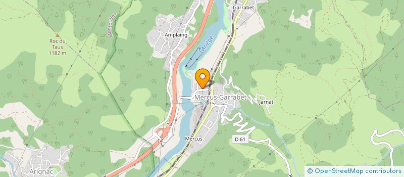 localisation de l'entreprise SCI CLARENZO à MERCUS-GARRABET