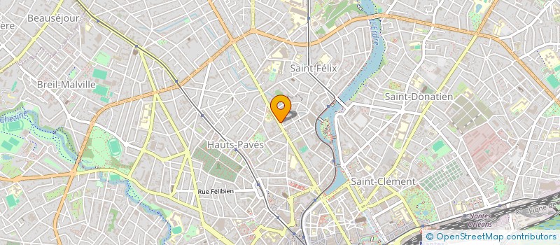 localisation de l'entreprise SCI CLARI  NANTES