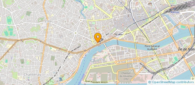localisation de l'entreprise SCI CLARINE à NANTES