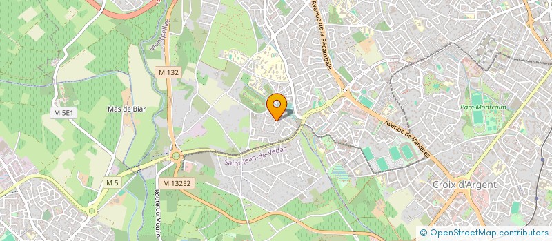 localisation de l'entreprise SCI CLARIS II à MONTPELLIER