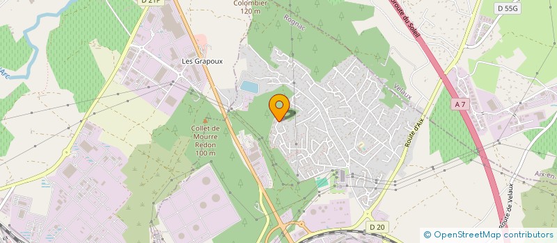 localisation de l'entreprise SCI CLARISSE  ROGNAC