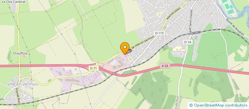 localisation de l'entreprise SCI CLARISSE  SAINT-NICOLAS-DE-PORT