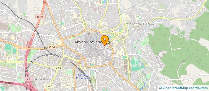 localisation de l'entreprise SCI CLAROS  AIX EN PROVENCE